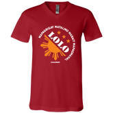 Matalino Mapagmahal Lolo Unisex Jersey V-Neck T-Shirt